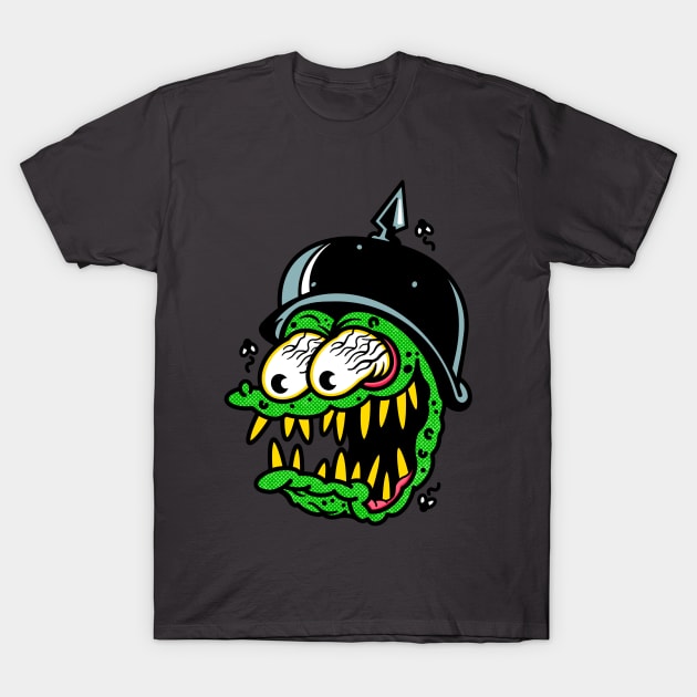 Weirdo Biker T-Shirt by OrneryDevilDesign